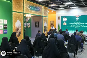 اهدای مدال&zwnj;های طلای پیمان نصیری به موزه آستان قدس رضوی