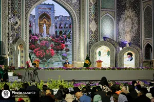 مراسم تحویل سال 1402 در حرم مطهر رضوی - 1