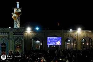 فعالیت بخش صوت و تصویر سازمان عمران و نگهداری حرم مطهر رضوی در شب&zwnj;های قدر