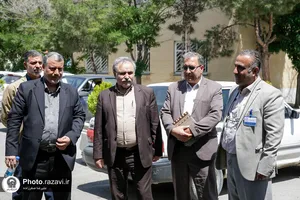 بازدید مسئولان روابط عمومی&zwnj;های آستان از موقوفات ملک در چناران