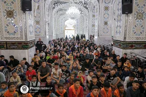تشرف داش&zwnj;آموزان مدارس استثنایی سراسر کشور به حرم مطهر رضوی