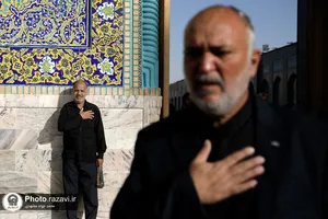 عزاداری روز شهادت حضرت رسول و امام حسن مجتبی علیهم&zwnj;السلام در حرم مطهر رضوی