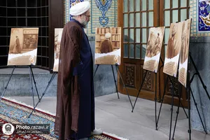 اعتکاف علمی طلاب در مدرسه تابستانی دارالعلم حرم مطهر رضوی-1