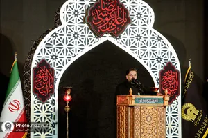 آیین خطبه&zwnj;خوانی شب شهادت امام رضا علیه&zwnj;السلام در حرم مطهر رضوی