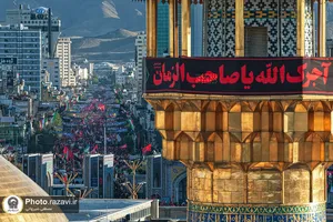 تشییع پیکر رهبر شهید انقلاب در مشهد مقدس-1