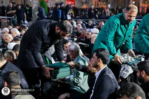 آئین بزرگداشت رهبر شهید انقلاب اسلامی در حرم مطهر رضوی-4
