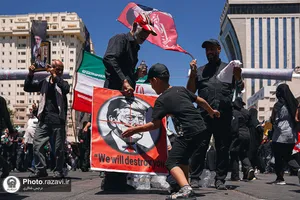 تشییع پیکر رهبر شهید انقلاب در مشهد مقدس-3