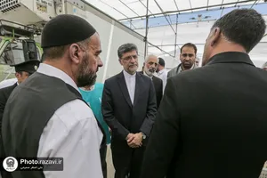 بازدید قائم مقام تولیت آستان قدس رضوی از مواکب خدمت رسان به زائرین امام رضا علیه&zwnj;السلام در دهه کرامت