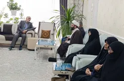 تجلیل از خانواده ایثارگر و جانباز کاشمری