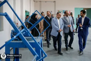 افتتاح خط رنگ صنایع شیمیایی تیوان ثامن