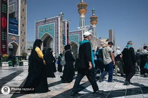 تشرف زائران جمهوری آذربایجان به حرم مطهر رضوی