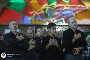 مراسم عزاداری دهه اول محرم در اردوگاه باغ خاتون
