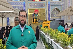 از گلستان‌های ایران تا بهشت خراسان؛ اهدای هزاران شاخه گل به حرم ضامن آهو به نیت ارادت