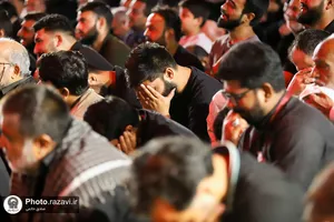 عزاداری شیعیان پاکستان و هند در حسینیه حرم
