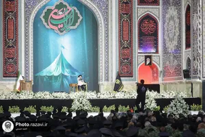 بزرگداشت شهدای اقتدار ایران در حرم مطهر رضوی