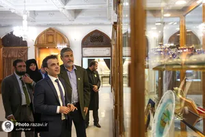 تشرف سرکنسول جدید پاکستان در مشهد به حرم مطهر رضوی