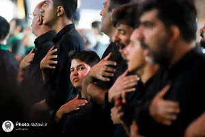 هیئت عزاداران استان چهارمحال و بختیاری در حسینیه حرم