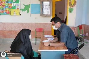اردوی جهادی نذر شفا در روستای ساغروان