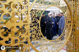 حضور تولیت آستان قدس رضوی در گلزار شهدای خواجه&zwnj;ربیع