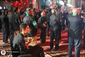 هیئت عزاداران استان چهارمحال و بختیاری در حسینیه حرم