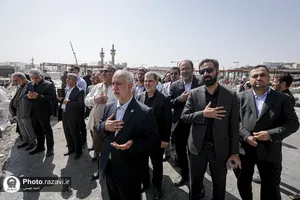 بازدید جمعی از نمایندگان مجلس شورای اسلامی از فعالیت&zwnj;های عمرانی حرم مطهر رضوی