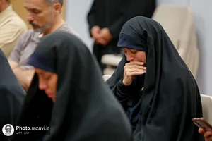 بازدید خادمیاران یگان صیانت حرم مطهر رضوی از شمیم رضوان و نمایشگاه رواق خدمت