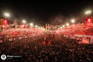 عزاداری شب اربعین حسینی در کربلای معلی