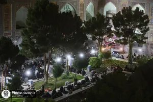 عزاداری شب شهادت امام سجاد علیه&zwnj;السلام در مدرسه دارالعلم