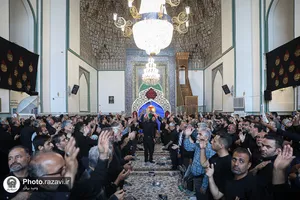 عزاداری سنتی دهه آخر صفر در &laquo;حسینیه حرم&raquo;-4