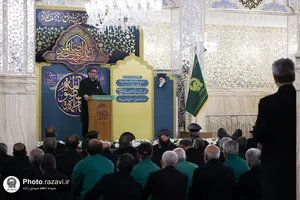 جشن خدام حرم مطهر رضوی در دهه کرامت