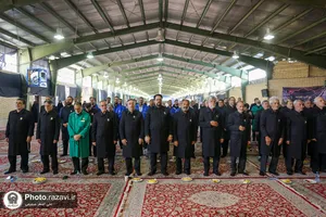 راه&zwnj;اندازی موکب کفشداران حرم مطهر رضوی در ملک آباد