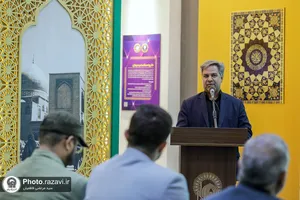 اهدای مدال قهرمانی ابوالفضل مقصودلو به موزه حرم مطهر رضوی