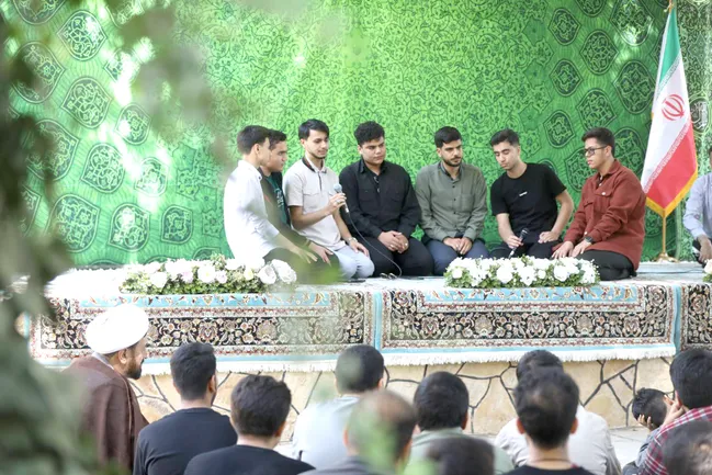 حضور ۴۱۰ مکبر نوجوان در اردوی سالانه حرم رضوی