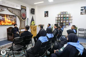 حضور جمعی از شیعیان تایلند در حرم مطهر رضوی