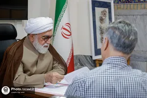  دیدار مردمی تولیت آستان قدس رضوی 