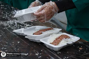 موکب کفشداران حرم مطهر رضوی در دهه آخر صفر