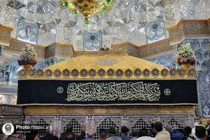 حال و هوای حرم حضرت معصومه در روز شهادت حضرت زهرا(سلام الله علیها)