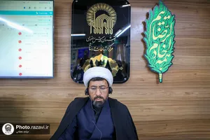حضور معاون تبلیغات اسلامی حرم مطهر رضوی در سامانه ۱۳۸