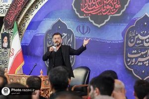 حال و هوای حرم مطهر رضوی در شب تاسوعای حسینی