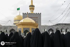 اقامه نماز عید قربان در حرم مطهر رضوی