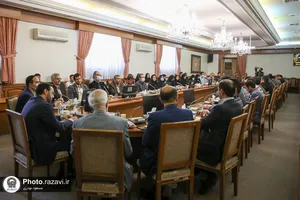 نشست صمیمی قائم مقام با کارکنان مرکز فناوری اطلاعات آستان قدس رضوی