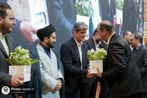 آیین تجلیل از معلمان مدارس امام رضا علیه&zwnj;السلام