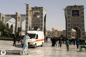 خدمت رسانی درالشفاء حرم به زائران دهه اخر صفر
