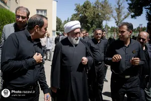 بازدید تولیت آستان قدس رضوی از مواکب دهه آخر صفر