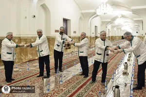 ضیافت اکرام حرم مطهر رضوی