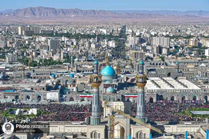 تشییع پیکر رهبر شهید انقلاب در مشهد مقدس-1