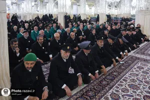 جشن خدام حرم مطهر رضوی در دهه کرامت