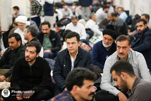 مراسم اعتکاف رجبیه در حرم مطهر رضوی