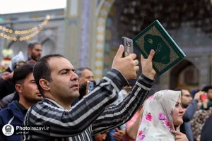 مراسم تحویل سال 1403 در حرم مطهر رضوی - 2