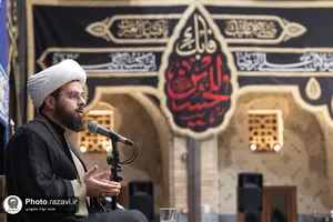 عزاداری ایام پایانی ماه صفر در حرم مطهر رضوی-1
